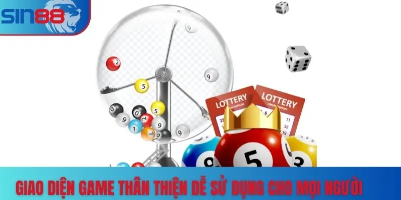 Giao diện game thân thiện dễ sử dụng cho mọi người