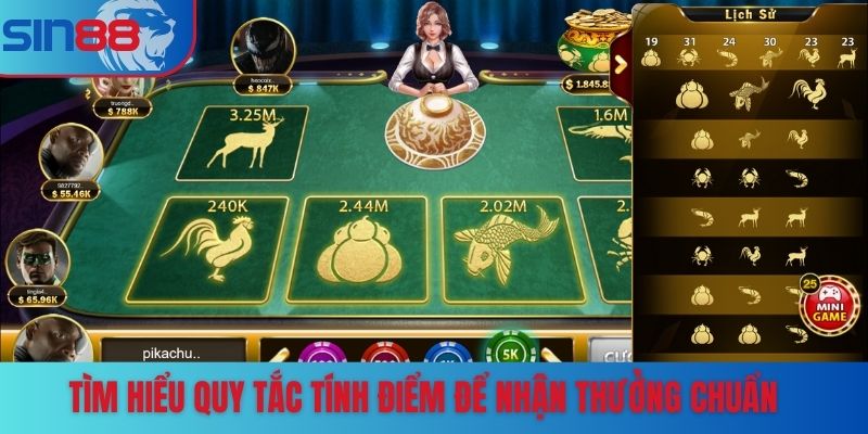 Tìm hiểu quy tắc tính điểm để nhận thưởng chuẩn