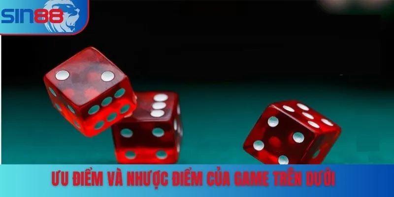 Ưu nhược điểm game Trên Dưới cần biết