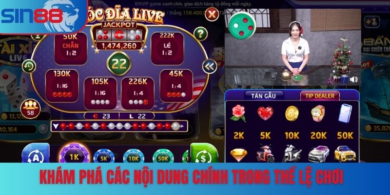Khám phá các nội dung chính trong thể lệ chơi